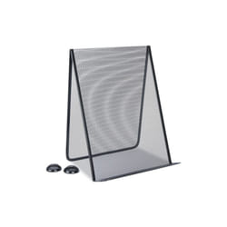 Metal Mesh Document Holder Free Standing 35 Sheet Capacity Metal Black