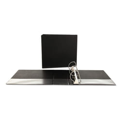 Universal D-Ring Binder  4"""" Capacity  8-1/2 x 11  Black (20706)