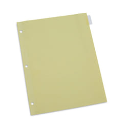 Insertable Tab Index  8-Tab  11 x 8.5  Buff  Clear Tabs  24 Sets