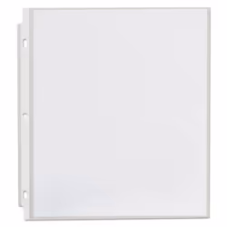 Universal 21121 Standard Sheet Protector  Standard  8 1/2 x 11  Clear  100/Box