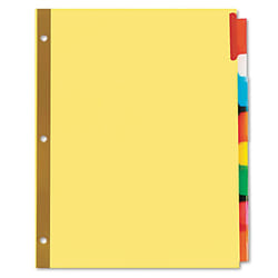 UNV21876 - Universal Extended Insert Indexes Assorted Color 8-Tab