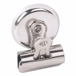 Universal 31260 Bulldog Magnetic Clips  Metal  7/16-Inch Capacity  1 1