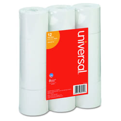 Adding Machine/Calculator Roll  2-1/4x150 ft White 12/Pack  UNV35715
