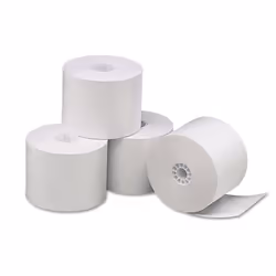 Universal Direct Thermal Printing Paper Rolls 2.25"""" X 85 Ft White 3/pack