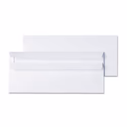 Universal 36100 Self-Seal Business Envelope #10 4 1/8 x 9 1/2 White 500/Box