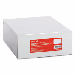 Universal 36100 Self-Seal Business Envelope  #10  4 1/8 x 9 1/2  White  500/Box