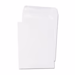 Universal 42100 Self Seal Catalog Envelope 6 x 9 White 100/Box