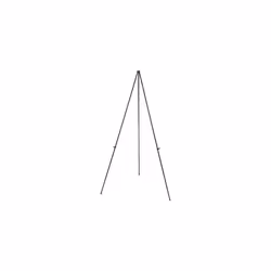 Universal Heavy-Duty Instant Setup Foldaway Easel Adjusts 25"" - 63"" High Aluminum Black