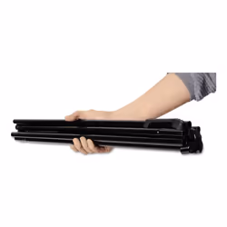 Universal Heavy-Duty Instant Setup Foldaway Easel  Adjusts 25"" - 63"" High  Aluminum  Black