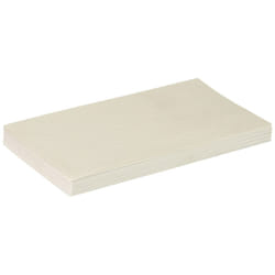 Unruled Index Cards  3 x 5  White  500 per Pack