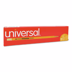 Universal 55520 Blackstonian Pencil  HB #2  Medium Soft  Yellow  Dozen