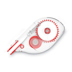 Universal 75612 Side-Application Correction Tape  Non-Refillable  1/5"""" x 393""""  10/Pack