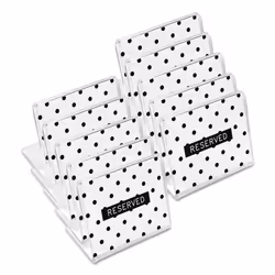 Universal Mini Table-Top Sign 1.5 x 2 Clear