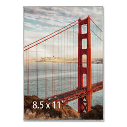 Universal Clear Box Frame  Plastic  8.5 x 11 Insert  Clear