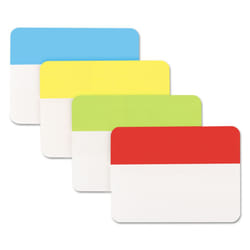 Universal UNV99021 Self-Stick 2 in. Index Tabs - Assorted Colors (40/Pack)