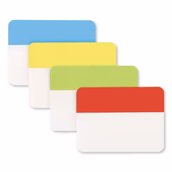 Universal UNV99021 Self-Stick 2 in. Index Tabs - Assorted Colors (40/Pack)