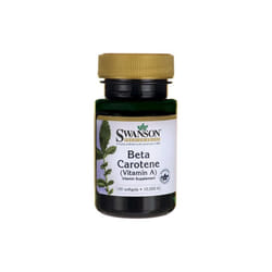 Swanson  Beta-Carotene (Vitamin A), 10 000 IU -100 softgels