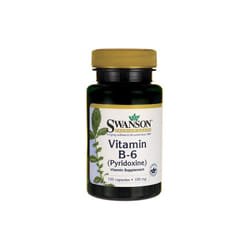 Vitamin B-6 (Pyridoxine), 100mg - 100 caps - 100 caps
