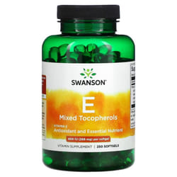 Swanson Premium Vitamin E - Natural 400 IU 250 Sgels