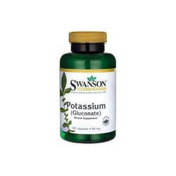 Swanson  Potassium (Gluconate), 99mg  - 100 caps