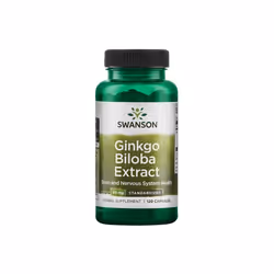 Swanson Ginkgo Biloba Extract 24% 60mg - 120 caps