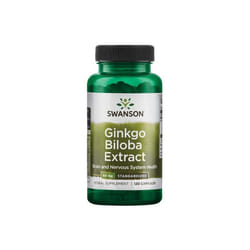 Swanson Ginkgo Biloba Extract 24% 60mg - 120 caps