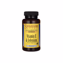 Swanson Vitamin E & Selenium - 90 softgels