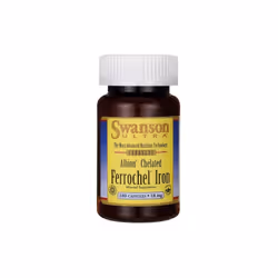 Swanson  Albion Chelated Ferrochel Iron, 18mg -  180 caps