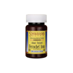 Swanson  Albion Chelated Ferrochel Iron, 18mg -  180 caps