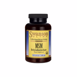Swanson MSM Methylsulfonylmethane, 1000mg - 120 caps