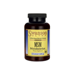 Swanson  MSM Methylsulfonylmethane, 1000mg - 120 caps