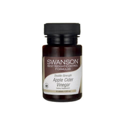 Swanson  Apple Cider Vinegar, 200mg Double Strength, 30 tabs