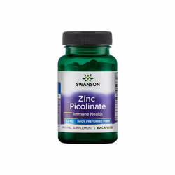 Swanson  Zinc Picolinate Body Preferred Form, 22mg - 60 caps