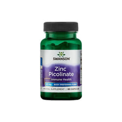 Swanson  Zinc Picolinate Body Preferred Form, 22mg - 60 caps