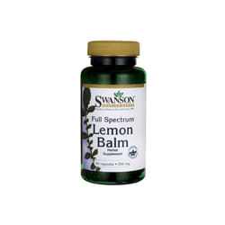 Swanson  Full Spectrum Lemon Balm, 500mg - 60 caps