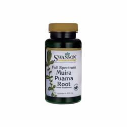 Swanson  Full-Spectrum Muira Puama Root, 400mg - 90 caps