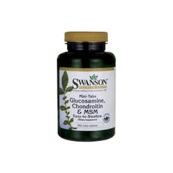 Swanson  Glucosamine, Chondroitin & MSM, 750/600/300mg - 360 mini tabs
