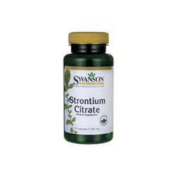 Swanson  Strontium Citrate, 340mg  - 60 caps