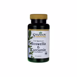 Swanson Full Spectrum Boswellia and Curcumin - 60 caps