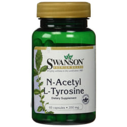 Swanson N-Acetyl L-Tyrosine, 350mg, 60 Capsules