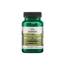 Swanson Full Spectrum African Mango (Irvingia Gabonensis), 400mg - 60 caps