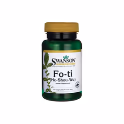 Swanson Fo-Ti (He-Shou-Wu), 500mg - 60 caps