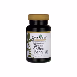 Swanson Full Spectrum Green Coffee Bean, 400mg - 60 caps