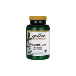Swanson  Magnesium (Lactate), 84mg - 120 caps