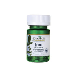 Iron (Ferrous Fumarate), 18mg - 60 caps - 60 caps