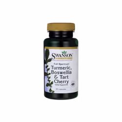 Swanson  Turmeric, Boswellia & Tart Cherry  - 60 caps