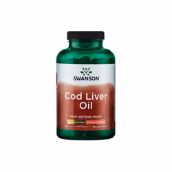 Swanson Cod Liver Oil 700mg Double-Strength - 30 softgels