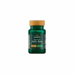 Real Food Folic Acid, 1000mcg - 100 vcaps