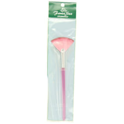 Fantasea 2-Tone Translucent Fan Brush  Pink  3.5 Ounce