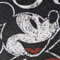 Disney's Mickey Mouse  """"Amazing Day"""" Woven Tapestry Throw Blanket  48"""" x 60""""  Multi Color